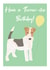 Wire Fox Terrier Birthday Balloon Card created by Amy Walton