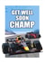 F1 GET WELL SOON Racing Car Greetings Card created by RetroMotion Artwork