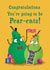 Congratulations You're going to be Pear-ents! created by Hannah Jayne Lewin
