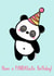 Pandatastic Birthday Card created by Swoopsy