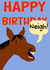 Happy Birthneigh Birthday card! created by The Fixby Fox