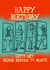 Drunk Enough To Dance – Bowling For Soup Pop Punk Birthday Card created by Pop Punk Prints