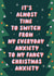 Christmas Anxiety Funny Holidays Card created by Betiobca