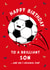 Football Birthday Card Son - Arsenal created by Macie Dot Doodles