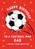 Football Mad Dad Birthday Card - Man United created by Macie Dot Doodles