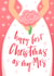 Romantic First Christmas as My Wife Xmas Card created by Running with Scissors