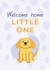 New puppy welcome home card created by tails.com