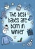 Winter themed birthday card created by Wooden It Be Precious