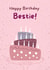 Happy birthday bestie created by charley creative