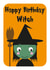 Happy Birthday Witch created by Stripey Cats