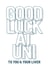 Good luck at Uni to you and your liver created by FurzePrints