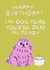 Dog Years Birthday Card created by JOLLY AWESOME