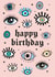 Spiritual Evil Eye Happy Birthday Card created by Talk & Tell