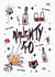 Naughty 40 - Happy Birthday - 40th Birthday Card. created by Kiki Gunn. Greeting cards & art prints.