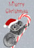 Merry Christmas Koala Candy Cane card created by The Warren Creations