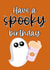 October birthday card created by Fern Furness