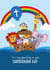 Boy's Christening Day - Cute Animals - Noah's Ark Theme created by Roger Bear Designs