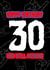 Punk, rock or metal – Rock hands 30th birthday card – 30 and still moshing created by RockIt Designs