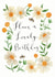 Daisy Birthday Card- Pretty Card for Friend - Flower Birthday card for Mum- created by Sage and Hart