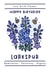 July birth flower happy birthday card - larkspur created by Joanne Hawker