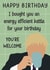 Funny Boris Birthday Card - 
Kettle created by Sarah Stephenson