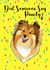 Celebration Card with adorable Pup - Perfect for Birthdays, Parties and Events created by Pucci Illustrations