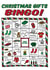 Funny Christmas Gifts Bingo - Interactive Fun Card For The Holidays - Hand Drawn created by Just Kidding Cards