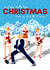 Love Actually Inspired Christmas Card - Cute Movie Themed Illustration created by Molly and Ivy Designs
