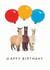 Cute Birthday card for the Alpaca Lover in your life created by Have a Gander
