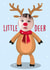 Little Deer - Christmas - Photo Card created by Quinton cards