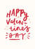 Cute Hand-Lettered Happy Valentine's Day Card for Significant Other created by Delightfully Chaotic Co