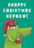 Nephew Crocodile Christmas Card created by Hannah Jayne Lewin