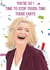 Funny Liz Truss Birthday card created by Replay Prints
