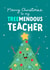 Christmas Card for a Tree-mendous Teacher created by The Cake Thief