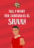 Funny Ronaldo Siuuu Christmas Card for Partner created by The Cake Thief