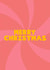 Merry Christmas Card - Pink and Red - Bright & Fun Christmas Card for Friend created by This Gal Designs