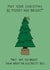 Electricity bill saving Christmas card created by Becky Wood