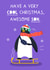 Cute Penguin Christmas Card for an Awesome Son- 'Have a very Cool Christmas' created by Zoe Spry