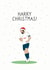 Harry Christmas, Harry Kane Tottenham Hotspur Christmas Card created by Cute N Quirky Creations