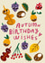 Cute Autumn Wishes Birthday Card for friend or family created by @AimeeStevens.Design