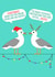 Funny Seagull Christmas Card created by Simply Nix