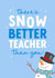Cute Thank You Teacher Christmas Card - No Better Teacher Than You! created by The Cake Thief