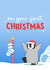 Adorable First Christmas Card - Baby Penguin created by The Cake Thief
