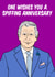 King Charles wishes your partner a spiffing anniversary created by Graham Sanders