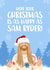 Funny Sam Ryder Christmas Card created by The Cake Thief