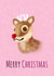Merry Christmas Reindeer created by Luke Tuffs