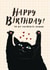Happy birthday! to my favourite human- cute cat giving a hug created by Six bunny ears