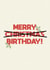merry birthday created by Jamie Lindsay