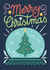 Merry Christmas with Christmas snow globe created by Natalia Gonzalez