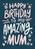 Happy birthday to my amazing mum created by Natalia Gonzalez